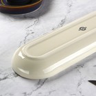 Блюдо фарфоровое для подачи Magistro Ocean, 33×10×3 см, цвет голубой - фото 24425218