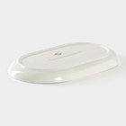 Блюдо фарфоровое овальное Magistro Ocean, 25×16×2.4 см, цвет синий - Фото 3