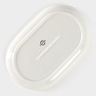 Блюдо фарфоровое овальное Magistro Ocean, 25×16×2.4 см, цвет синий - Фото 4