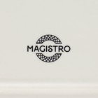 Блюдо фарфоровое овальное Magistro Ocean, 25×16×2.4 см, цвет синий - Фото 5