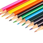 Цветные карандаши 12 цветов, «Синий трактор» - Фото 3