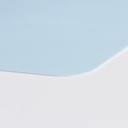 Коврик силиконовый под миску, 40 х 30 см, голубой - Фото 4