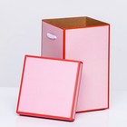 Коробка складная, красная, 14 х 23 см - фото 7711885