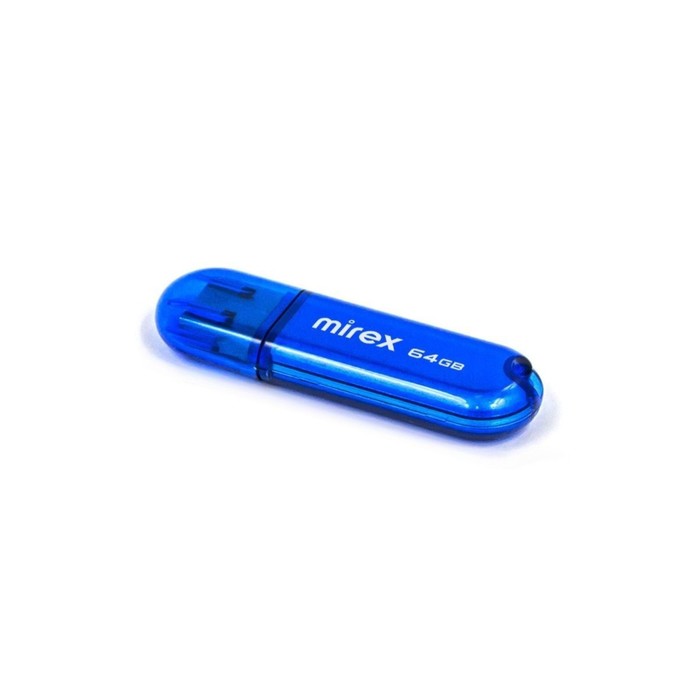 Флешка Mirex CANDY BLUE, 64 Гб ,USB2.0, чт до 25 Мб/с, зап до 15 Мб/с, синяя - фото 51302431