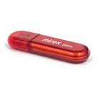 Флешка Mirex CANDY RED, 32 Гб ,USB2.0, чт до 25 Мб/с, зап до 15 Мб/с, красная - Фото 1