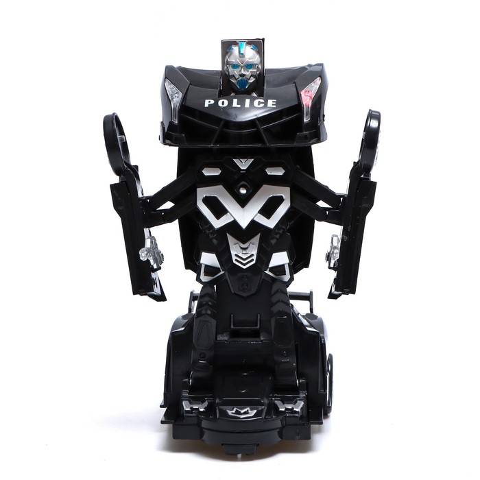 Робот радиоуправляемый «Полицейский», трансформируется, световые и звуковые эффекты - фото 1907532100