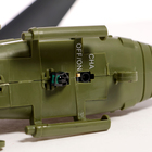 Вертолёт радиоуправляемый «Армия», заряд от USB, свет, цвет зелёный - Фото 4