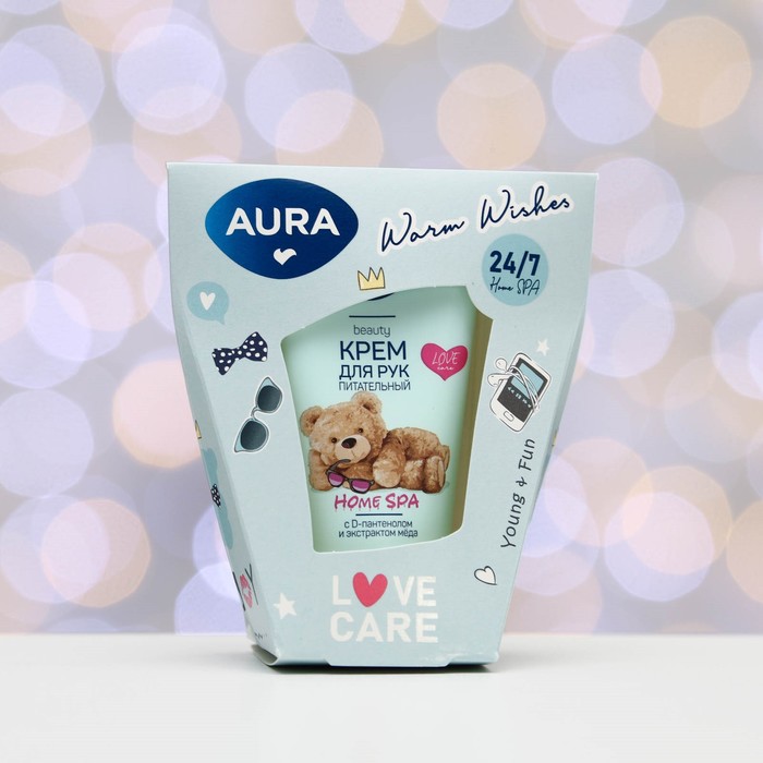Подарочный крем для рук Aura Beauty Warm Wishes питательный, МИКС, 50 мл 30953