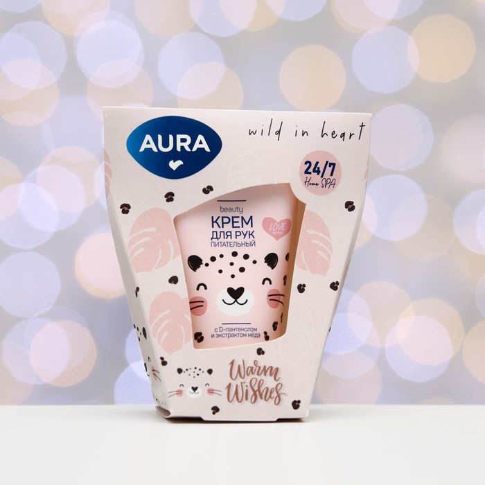 Подарочный крем для рук Aura Beauty Warm Wishes питательный, МИКС, 50 мл 30953