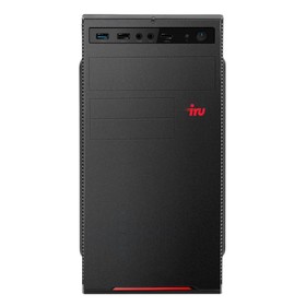 Компьютер IRU Home 120 MT, E1 6010, 4 Гб, SSD 128 Гб, R2 , noOS, чёрный