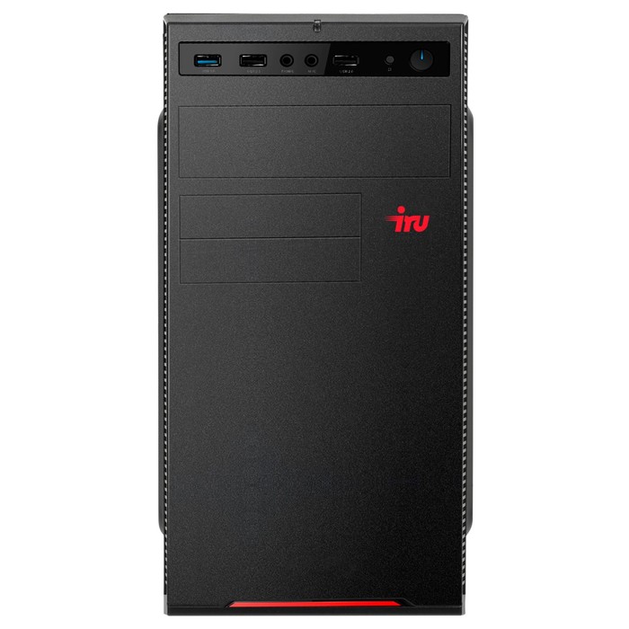 Компьютер IRU Home 310H5SE MT, i3 10100, 8 Гб, SSD 240 Гб, UHDG 630, Win11, чёрный - фото 51440462