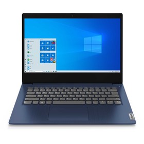 Ноутбук Lenovo IdeaPad 3 14IIL05, 14", i3 1005G1, 4 Гб, SSD 128 Гб, Intel UHD, Win10, синий   928581