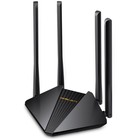 Wi-Fi роутер Mercusys MR30G AC1200, 1167 Мбит/с, 2 порта 1000 Мбит/с, чёрный 9285848 - фото 9987552