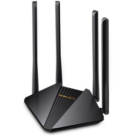Wi-Fi роутер Mercusys MR30G AC1200, 1167 Мбит/с, 2 порта 1000 Мбит/с, чёрный