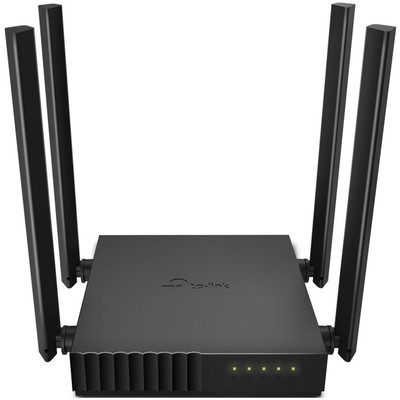 Wi-Fi роутер TP-Link Archer C54, 1167 Мбит/с, 4 порта 100 Мбит/с, чёрный