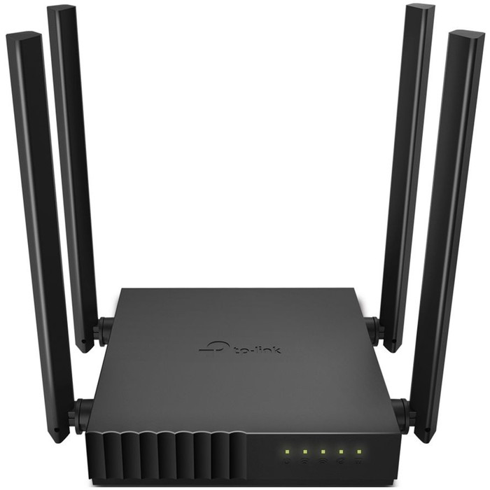 Wi-Fi роутер TP-Link Archer C54, 1167 Мбит/с, 4 порта 100 Мбит/с, чёрный - Фото 1