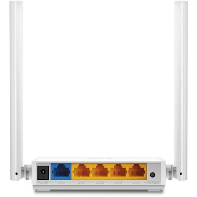 Wi-Fi роутер TP-Link TL-WR844N N300, 300 Мбит/с, 4 порта 100 Мбит/с, белый