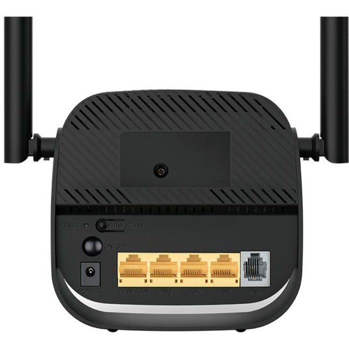 Wi-Fi роутер D-Link DSL-2750U (DSL-2750U/R1A), 300 Мбит/с, 4 порта 100 Мбит/с, чёрный - фото 51302506