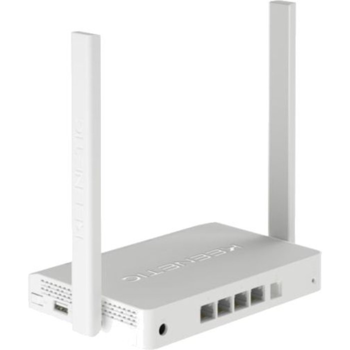 Wi-Fi роутер Keenetic DSL (KN-2010), 300 Мбит/с, 3 порта 100 Мбит/с, белый - Фото 1