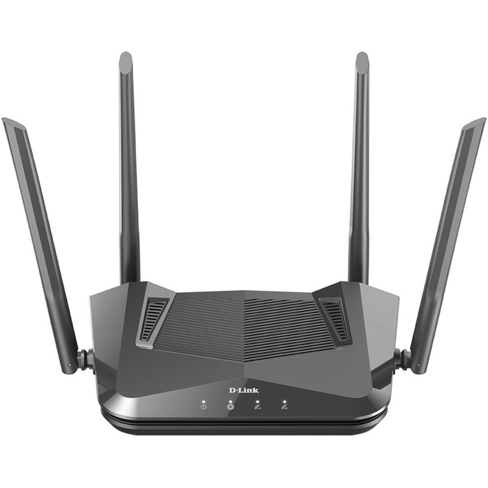 Wi-Fi роутер D-Link DIR-X1530, 1500 Мбит/с, 3 порта 1000 Мбит/с, чёрный - Фото 1