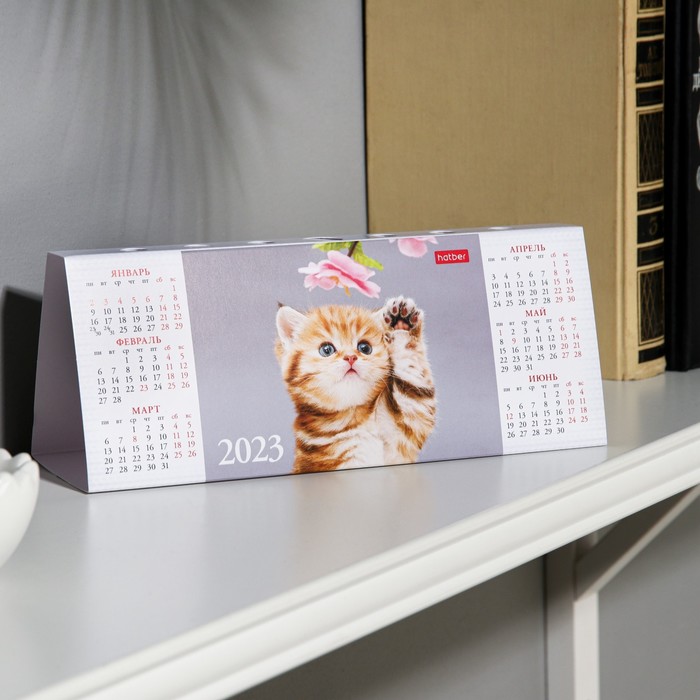 Календарь настольный, домик "Символ года 1" 21х29см, 2023 год - Фото 1