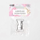 Фастекс 24 мм, металлический, нагрузка до 20 кг, цвет серебряный - Фото 3