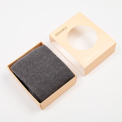 Носки мужские MINAKU серый, р-р 41-45 (25-28 см)