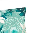 Наволочка декоративная Этель «Эвкалипт» 40×40 см, велюр, 100% п/э - Фото 3