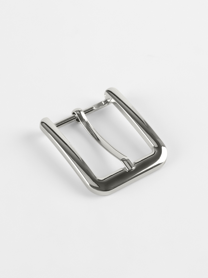 Пряжка для ремня, 4×4.4 см, 30 мм, цвет серебряный - Фото 1