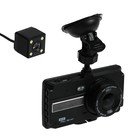 Видеорегистратор Cartage Premium, 2 камеры, HD 1080P, IPS 4, обзор 120° - фото 64165