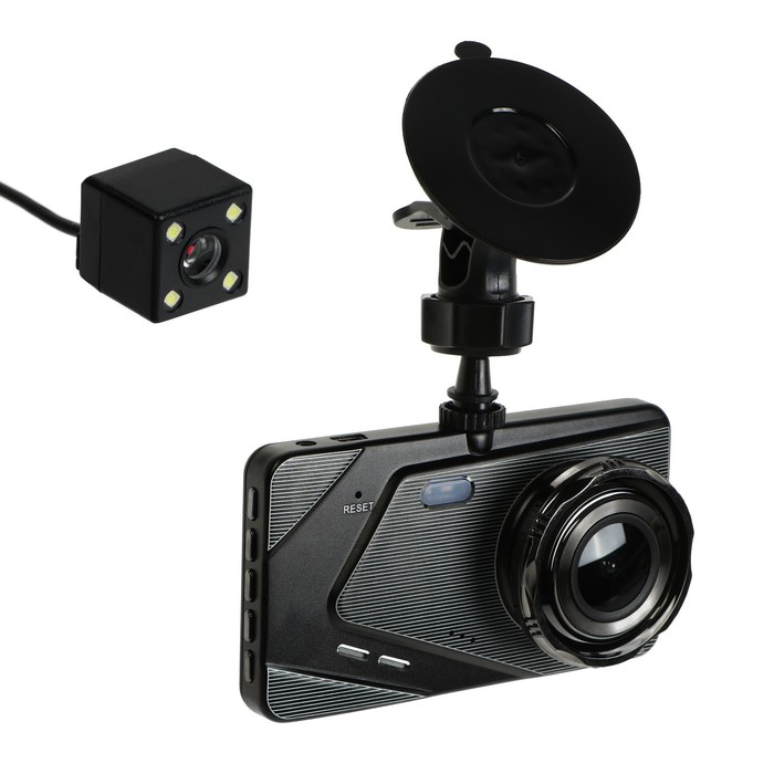 Видеорегистратор Cartage Premium, 2 камеры, HD 1080P, IPS 4, обзор 120° - фото 8417154