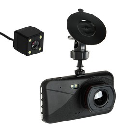 Видеорегистратор Cartage Premium, 2 камеры, HD 1080P, IPS 4, обзор 170°