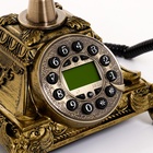 Ретро-телефон «Амес», громкая связь, 18×24×25 см, позолота - Фото 3