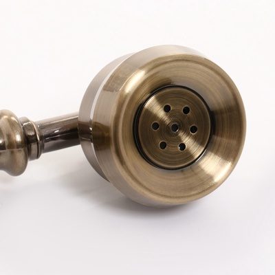 Ретро-телефон «Амес», громкая связь, 18×24×25 см, позолота