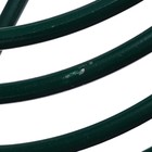 Клумба оцинкованная, 34 × 70 × 70 см, ярко–зелёная, «Решётка» - Фото 5