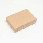 Коробка складная, крафт, 21 х 15 х 5 см - Фото 2