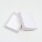 Коробка складная, белая, 16,5 х 12,5 х 5,2 см - Фото 3