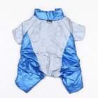 Комбинезон "Ультра", размер 14 (ДС 32 см, ОГ 42 см, ОШ 31 см), синий - фото 27186751