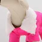 Комбинезон "Астронавт", размер 12 (ДС 28 см, ОГ 38 см, ОШ 27 см), розовый - Фото 4