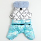 Комбинезон "Астронавт", размер 14 (ДС 32 см, ОГ 42 см, ОШ 31 см), голубой - Фото 8