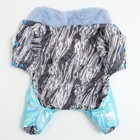 Комбинезон «Астронавт», размер 16 (ДС 36 см, ОГ 46 см, ОШ 35 см), голубой - Фото 6