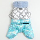 Комбинезон «Астронавт», размер 16 (ДС 36 см, ОГ 46 см, ОШ 35 см), голубой - Фото 8