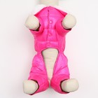 Комбинезон "Астронавт", размер 16 (ДС 36 см, ОГ 46 см, ОШ 35 см), розовый - Фото 5