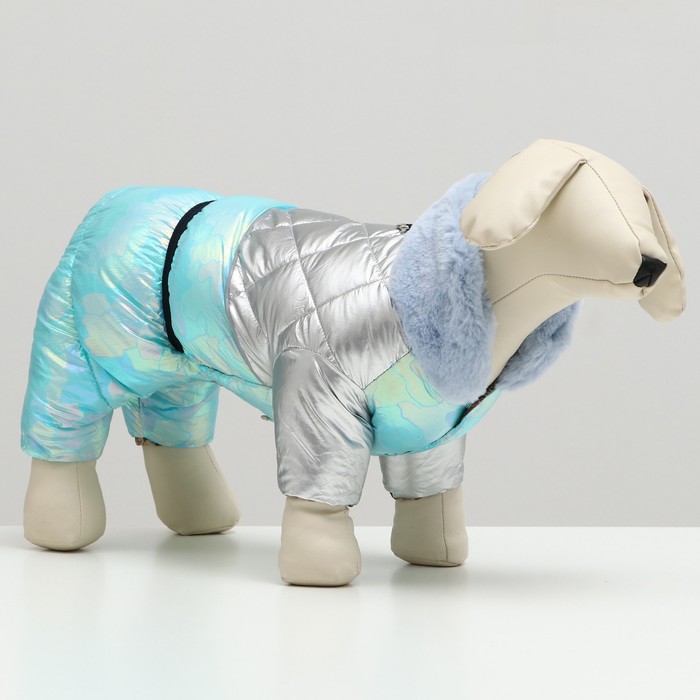 Комбинезон "Астронавт", размер 18 (ДС 40 см, ОГ 50 см, ОШ 38 см), голубой - Фото 1