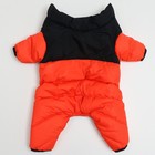 Комбинезон «Умка», размер 10 (ДС 25 см, ОГ 34 см, ОШ 24 см), чёрно-оранжевый - Фото 7
