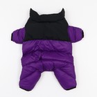 Комбинезон «Умка», размер 10 (ДС 25 см, ОГ 34 см, ОШ 24 см), чёрно-фиолетовый - Фото 7