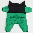 Комбинезон "Умка", размер 12 (ДС 28 см, ОГ 38 см, ОШ 27 см), чёрно-зелёный - Фото 6