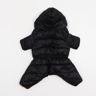 Комбинезон "Лайв" с утяжкой, размер 18 (ДС 40 см, ОГ 50 см, ОШ 38 см), чёрный - фото 26074704