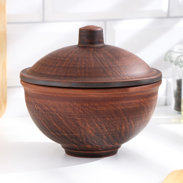 Кокотница «Классика», 700 мл, красная глина - Фото 1