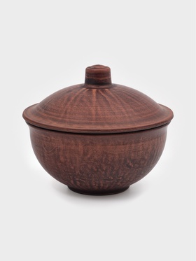 Кокотница «Классика», 700 мл, 14×15 см, красная глина  (артикул 9257892)  большой выбор товаров оптом и в розницу по низким ценам с доставкой